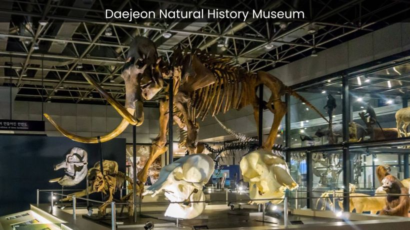 Daejeon Natural History Museum A Journey through Time and the Natural World - spectacularspots.com