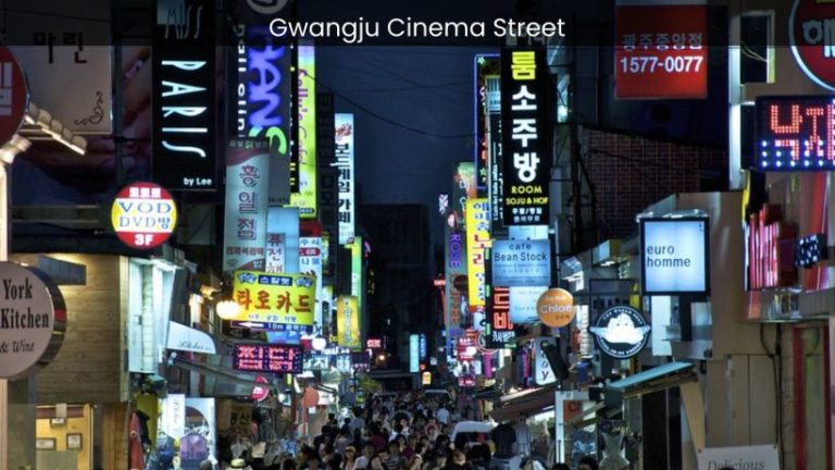 Gwangju Cinema Street: Where Movies Come to Life in South Korea