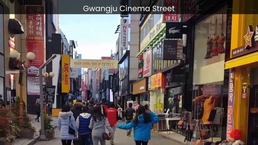 Gwangju Cinema Street Where Movies Come to Life in South Korea - spectacularspots.com