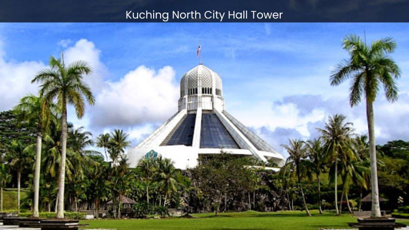 Kuching North City Hall Tower A Majestic Landmark at the Heart of Sarawak - spectacularspots.com img
