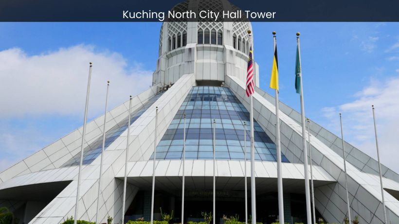 Kuching North City Hall Tower A Majestic Landmark at the Heart of Sarawak - spectacularspots.com