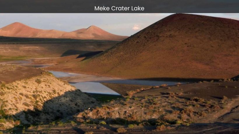 Meke Crater Lake A Natural Marvel Tucked Away in Turkey's Landscape - spectacularspots.com img