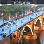Yenisey River Bridge Connecting Hearts and Minds - spectacularspots.com