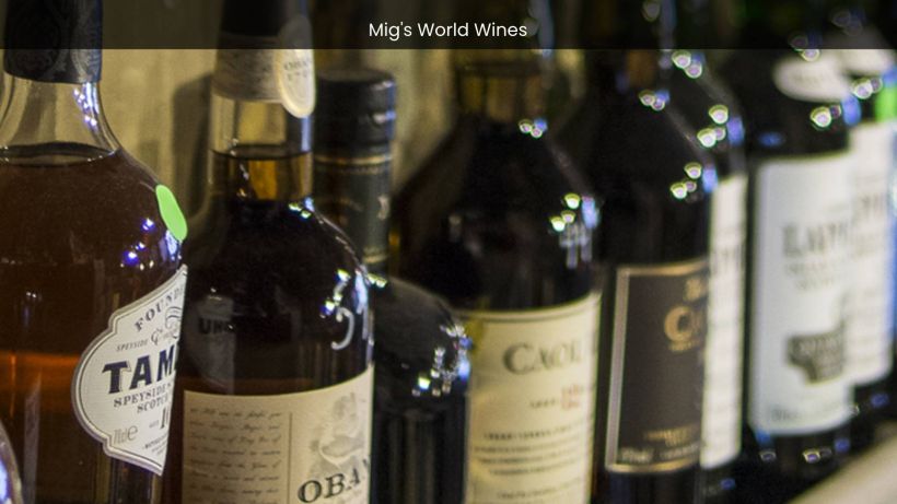 Mig's World Wines Aalst's Destination for Global Wine Delights - spectacularspots.com img
