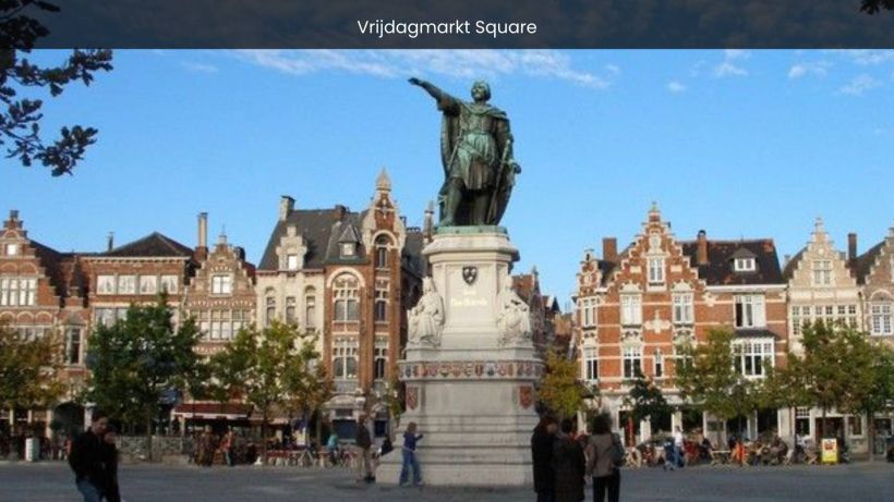 Vrijdagmarkt Square A Historic Gem in the Heart of Ghent - spectacularspots.com image