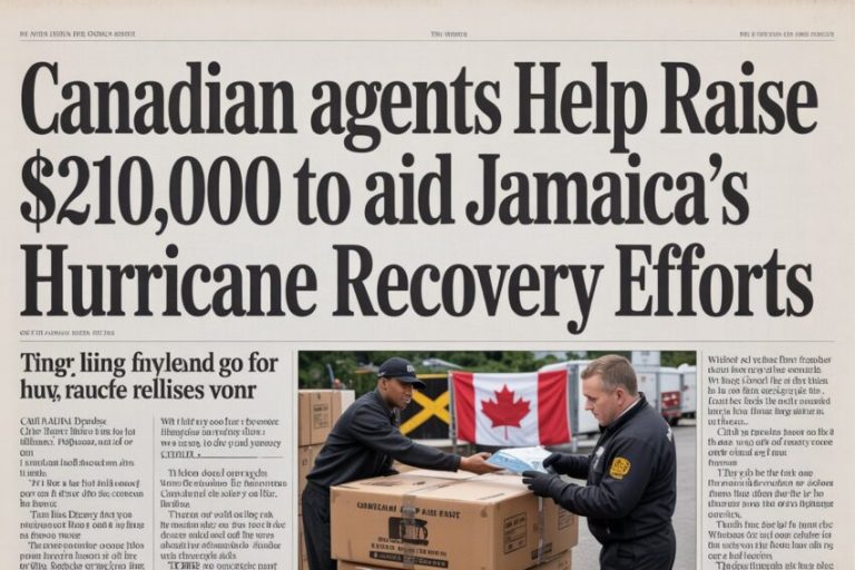 Travel Community Unites: Canadian Agents Help Raise 210,000 Dollar to Aid Jamaica’s Hurricane Melissa Recovery Efforts