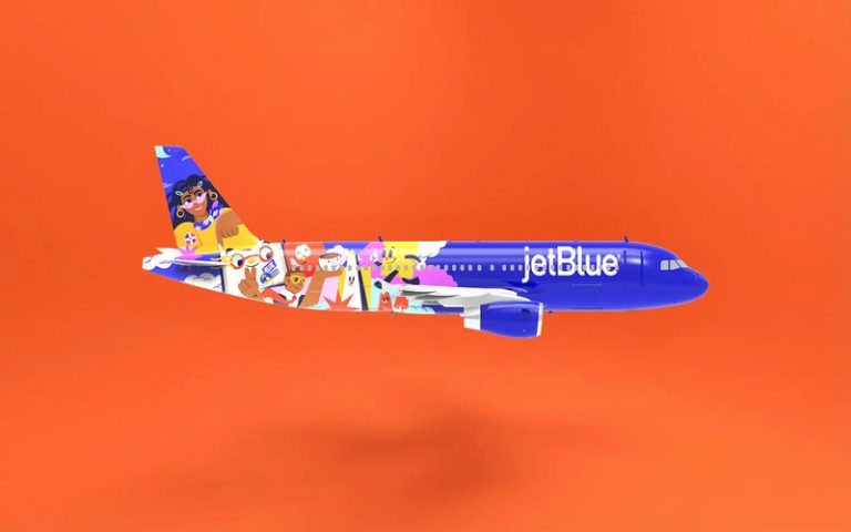JetBlue Celebrates Dominican Republic’s Cultural Heritage with First-Ever Special Aircraft Livery Featuring Willy Gómez’s Vibrant Design