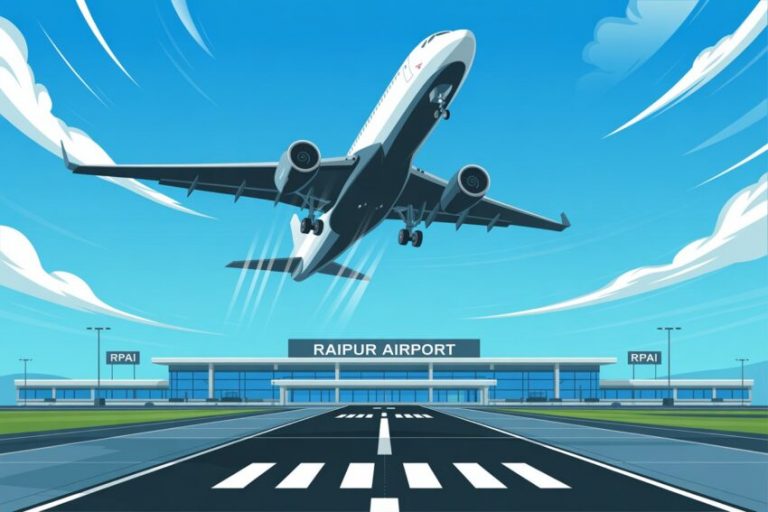Raipur Airport Travel Alert: IndiGo Flight Performs Go‑Around Before Safe Landing