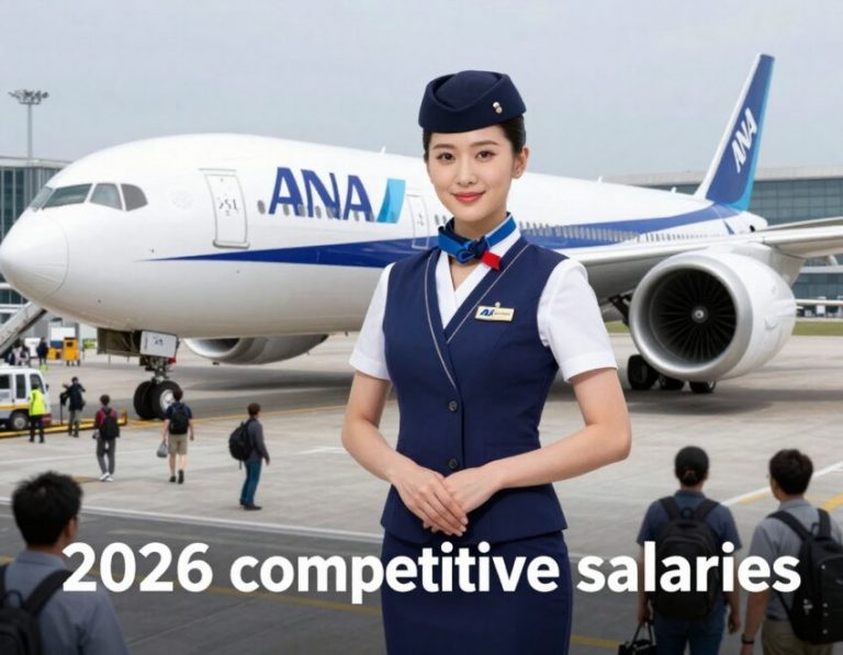 All Nippon Airways (ANA) Leads the Pack with a Generous Cabin Crew Salary in 2026 – What You NEED to Know!